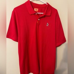 Nike Tiger Woods TW Fist Pump Polo Championship Red Shirt DC0347-657 XL NEW